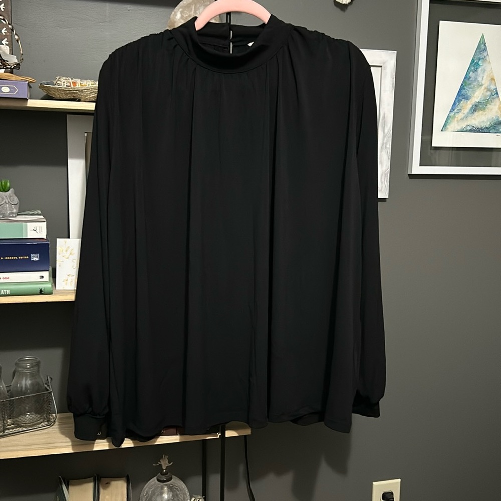 XL, H&M mock turtle neck.